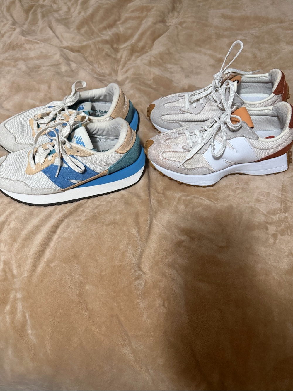 New Balance Lot of 2 Sneakers 327 & 237 Women’s Size 6/6.5 - Picture 3 of 11